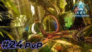 Lava Golem e Raid su Aberration | Ark Survival Ascended PvP 100+ Days | ITA EP.24