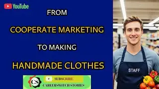 Career Switch: JASPER Switches From Cooperate Marketing To Making Clothes | #career