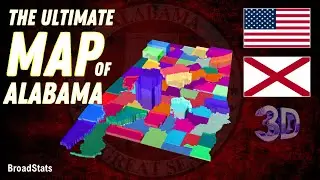 Alabama County Map Explained | Population, Area & Rankings