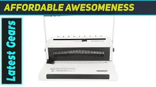 `ZJchao Comb Binding Machine: Best A4/A5 Punch & Bind Solution