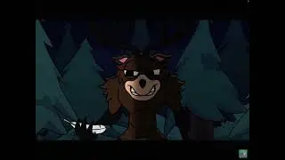 Animación búho vs ciervo épico  