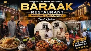 Best Tamil Restaurants in Dubai | Barak restaurant | 5 star hotel | THIS RAVI
