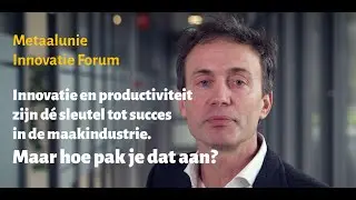 Doe mee met het Metaalunie Innovatie Forum