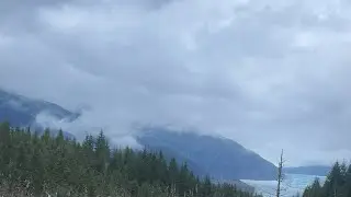 Mendenhall Glacier in Alaska September 12,2021