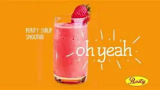 Purity Syrup - Yes!  Smoothie