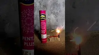Matchstick With Sky shot Amazing Cracker Experiment 💥🔥#shorts #ytshorts #crackers #firecracker