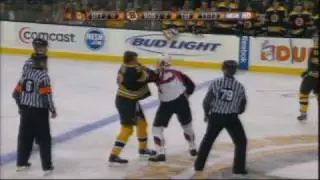 Chris Neil vs Shawn Thornton Jan 8, 2009