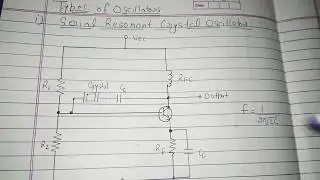 Types of crystal oscillator & their applications