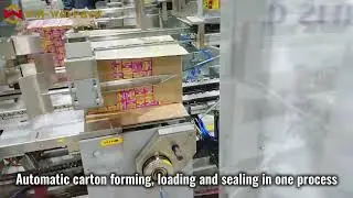WIN-WIN PACK Horizontal 3-in-1 Case Packer for Cling Film Products | Case Packer #casepacker