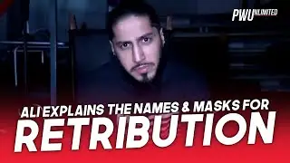 Mustafa Ali Reveals Why He Gave RETRIBUTION Members New Names & Masks