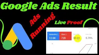 Google Ads Result | Use of Google Adwords Ads Threshold Credit | Live Proof | Google Ads Runing