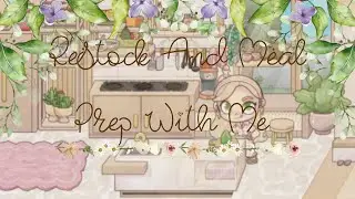 જ⁀➴ AVATAR WORLD KITCHEN RESTOCK AND MEAL PREP︙MY NEW HOUSE︙FIRST WEEKLY RESET︙AESTHETIC ೀ