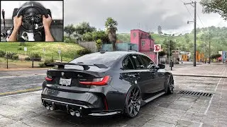 BMW M3 Competition - Forza Horizon 5 | Thrustmaster T300RS Gameplay