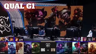 RNG vs DFM - Game 1 | Qualification LoL Worlds 2022 Play-Ins | Royal Never Give Up vs DetonatioN FM