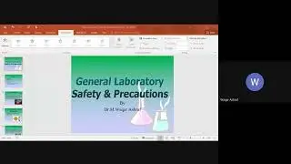 CHEMICAL LABORATORY  SAFETY AND PREACAUTIONS - WEBINAR