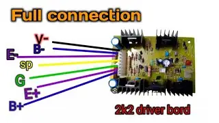 2k2 driver board connection | 2k2 amplifier driver board connection | 2k2 driver board  #driverboard
