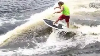 2014 Ronix Parks Carbon Thruster Wakesurf Board
