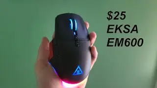 BEST BUDGET GAMING MOUSE - EKSA EM600 Full Review - Budget Mouse with CRAZY RGB!