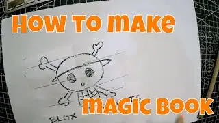 How to make Magic book from paper