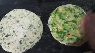 Bathua ka paratha.Winter special green leafy tasty paratha recipe for Breakfast 
