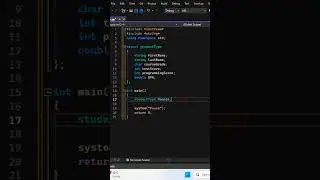 Struct in C++ 