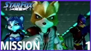 Star Fox Assault - Silver Walkthrough (GC) Mission 1 - Fortuna: A New Enemy