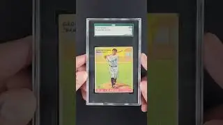 1933 Goudey Babe Ruth #144 SGC 3 VG