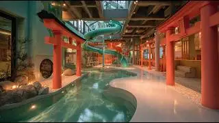 お正月の初詣にプール神社に行ってきました