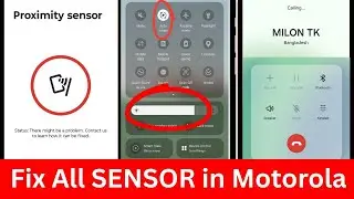 Sensors Not Working on Moto G04 | Motorola Auto Rotate and Auto Brightness Not Working