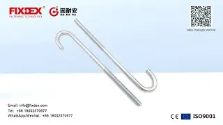 JIS B 1178 carbon steel galvanized J type anchor bolt