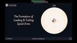 Leading Spiral Arms in a Nearly Broken Protoplanetary Disc - Sahl Rowther @ phantom2025