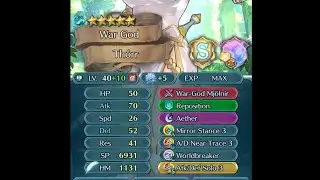 FEH Abyssal Seliph LHB: Th&oacute;rr True Solo