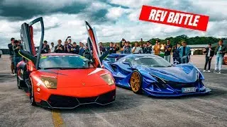 APOLLO IE VS MURCIELAGO *V12  BATTLE*