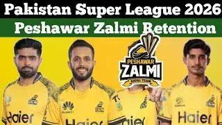 PSL 2026 | Peshawar Zalmi Team Squad | PSL 2026 Auction #psl2026 #babarazam 