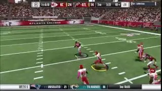 [Week 6] LE Barry Newell Gets Tip Ball For Pick Six