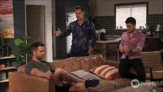 David, Aaron, Mark scene ep 8177