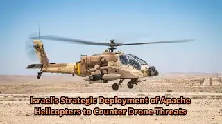 Israel&rsquo;s Strategic Deployment of Apache Helicopters to Counter Drone Threats