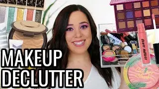 MAKEUP DECLUTTER 2019! PRODUCTS THAT HAVE TO GO 🙅🏻‍♀️