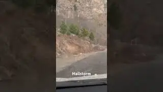Escape from the Mountains: Surviving a Sudden Hailstorm Adventure