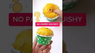 Satisfying *NO PAPER* Squishy DIY #shorts Creative Ideas Urooba /DIY paper crafts