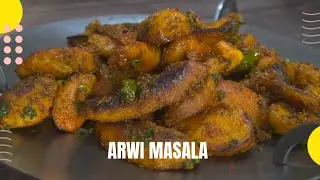 Arbi Masala Recipe | Ajwaini Arbi Recipe | Fried Arbi | Easy Cooking With Manju |Cook #WithMe​​​​