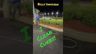 I clean curbs￼