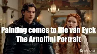 Painting comes to life van Eyck The Arnolfini Portrait