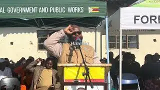 Beekeeping fire campaign by Hon Mugadza at Mt Chiremba Primary School in Mutasa South Constituency