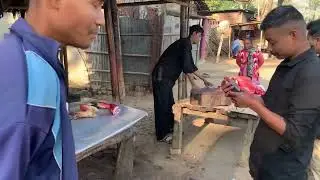 Pig meat shop pork cutting Tuesday 13 January 🥩🐷