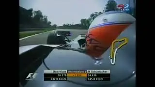 2005 F1 Italian GP-Qualifying - Robert Doornbos (Minardi) qualifying lap