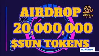 AIRDROP OF 20,000 000 $SUN TOKENS IN URDU/HINDI/HOLD $SUN TOKENS AND EARN TOKENS/TRUST WALLET TOKENS