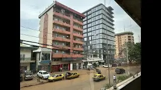 Course en ville à Conakry, Guinée