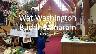 Wat Washington Buddhavanaram - Songkran Festival