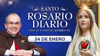 Santo Rosario Diario | Sábado 24 de enero - Misterios gozosos #rosario